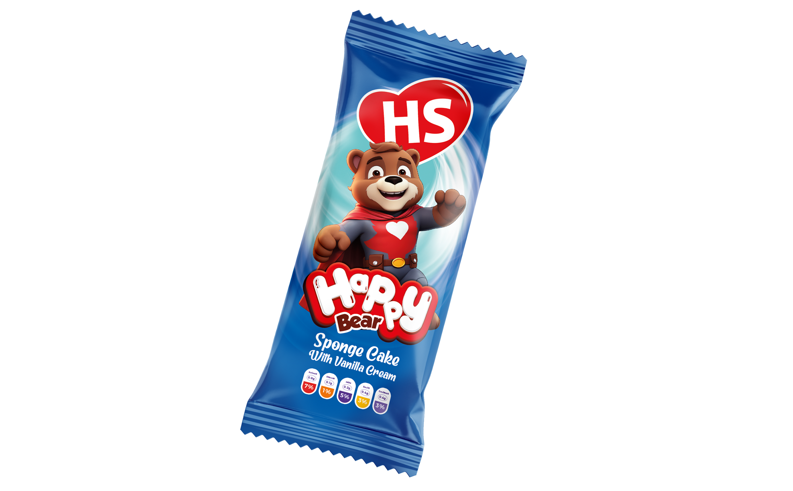 Happy Bear sponge cake
